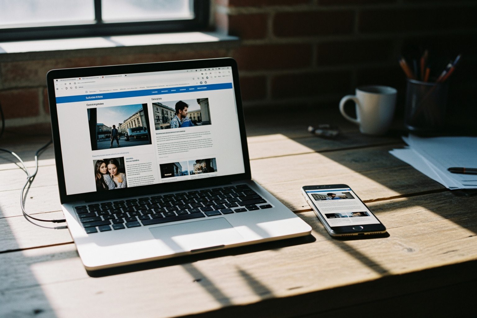 responsive web page design